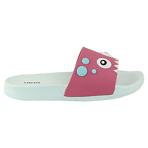 Image of URJO Kids's Sliders /Slippers Lightweight Super Flexible Arch Support Durable Anti Skid & Stylish Dailywear Sliders /Slippers for Boy's & Girl's