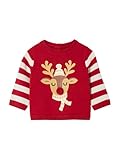 Pull noël bébé garçon motif renne
