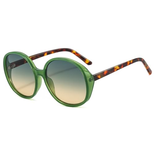 Lunettes de soleil rondes femmes ovales rétro tendance 2025 UV400