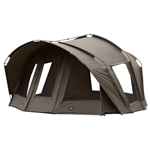 MK-Angelsport Fort Knox Air 4 Mann Angelzelt Braun