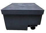 classAcustoms WT-4919 3' Hub Black Water RV Waste Holding Tank 49 Gallon Concession and Camper Waste Black Gray Tank