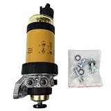 Fuel Filter Assembly 84392298 Compatible for Case Loader 121F 21F 221F 321F 570NXT 580N 580SN 590SN