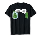 Pepino de Dibujos Animados Estoy en un pepinillo ¿Qué es el eneldo? Camiseta