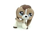 Material: PVC WooMax Littlest Pet Shop - Juguete para mascotas, color blanco, beige y marrón