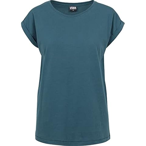 Urban Classics Women's Teal Cap Sleeve T-Shirt Cover