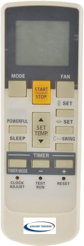Kishore Traders AC Remote Control Compatible with O General Split AC Ar-Raj1E (Please Match Your Old Remote with Given Image, it Must Exactly Same as Your Old Remote for Work)