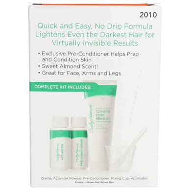 Sally Hansen Extra Strength Creme Hair Bleach For Face & Body, 1.5 Ounce (Pack Of 3) #TOP6