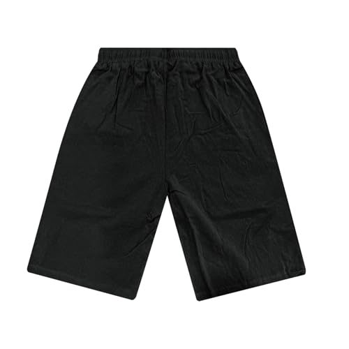 Shorts para hombre verano cintura elástica miniatura 3