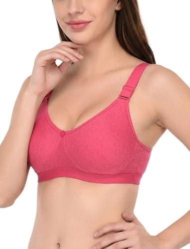 Image of Viral Girl Cotton Hosiery Women's Bra | Non-Padded Wire-Free Design with Adjustable Straps | Full Coverage Comfortable Bra | Soft Stretchable Fabric for All Day Support