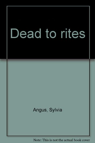 Dead to Rites [Large Print] 0816167591 Book Cover