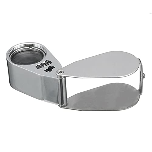 Microscope LED 40x Loupe Magnifying Optical Instruments Handheld Microscopes