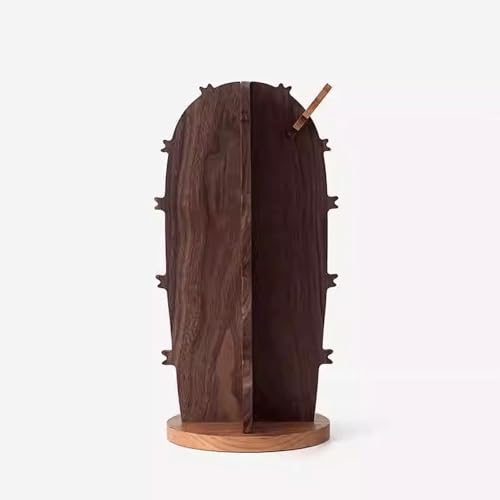 Expositor de gafas de madera maciza para evitar rayaduras y ordenar la entrada