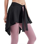 Kiench Damen Sportrock Workout Yoga Running Cover Up Wickelrock zum Binden