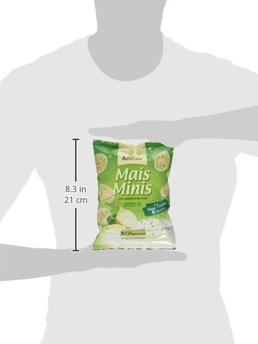 Alnatura Bio Mais Minis á la Sour Cream und Onion, 50g