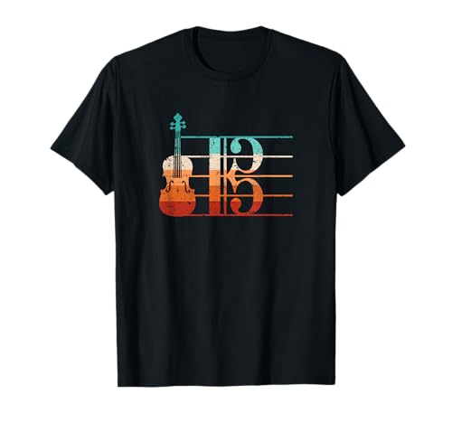 Alto Clef Viola Player Violist T-Shirt