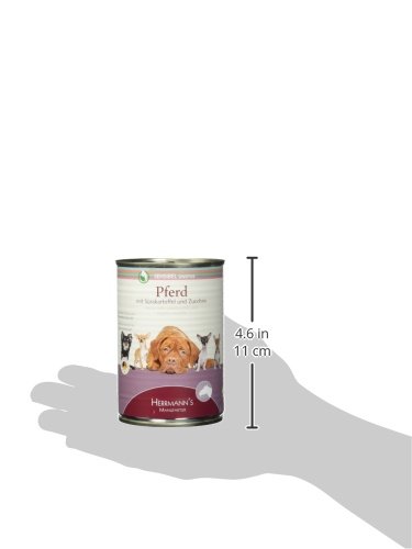 Herrmanns Pferd mit Süsskartoffel und Zucchini, 12er Pack (12 x 400 g)