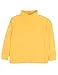 Leveret Little Girls Solid Turtleneck 100% Cotton Variety of Colors (2 Toddler, Yellow)