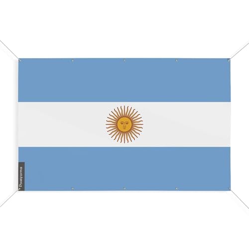 Drapeau Argentine 190x285 cm pour supporter l'équipe de football
