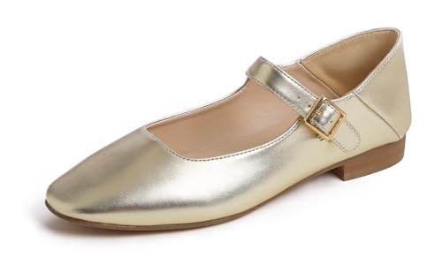 Feversole Women's Square Mary Jane Fashion,Dames...