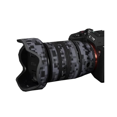 Lens Cover for Sony FE 24-70mm F/2.8 GM II Camouflage Camera Lens Protection Sleeve (Color #Digital Camouflage - Waterproof) Rain Cover
