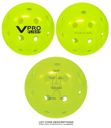 image for Vulcan | VPRO Flight Outdoor Pickleball | Official Ball of The PPA Tou