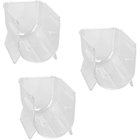 Sturdy Fridge Tidy Wine Bottle Rack Organiser Space Saving Holder (Set Of 3) Cover