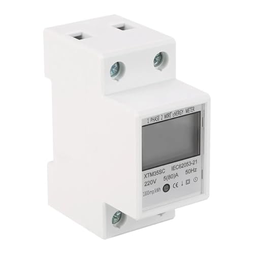 Compteur d'énergie monophasé pour stopper le gaspillage 220V 80A