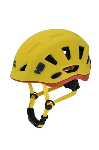 Kong Leef Casco ESCALADO, Adultos Unisex, Amarillo, Talla única