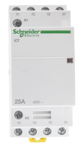 Schneider Electric Contacteur SéRie Ict, 4 PôLes, 4 Nf, 25 A, 230 V C.A.-image