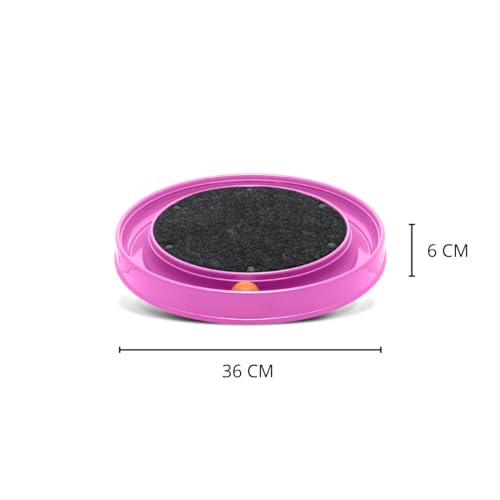 Arranhador Interativo Antiestresse para Gatos Cat Relax com Bolinha Furacão Pet