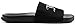 Juicy Couture Women's Slide Sandals – Comfortable Slip-On Footbed for Casual Wear, and Pool Size 10 Black