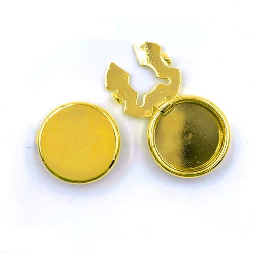 10pcs Brass Round Cuff Button Cover Cuff Links for Wedding Formal Shirt Mens Formal Button Covers Imitation Cufflinks4