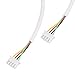 Wired Intercom Cable, 4 core Cable/4-Core Round Flexible Copper Wire for Video Doorbell Intercom System Color Video Door Phone doorbell 10 M/33 feet 0.3mm²