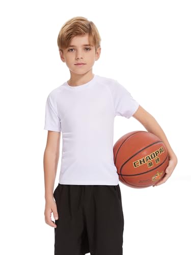 Star Vibe Boys Compression Shirt Short Sleeve Quick Dry Athletic Shirts Kids Sports Base Layer Performance Summer Tops4