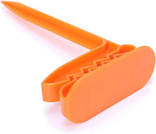 Voarge 8 Stück Clips für Strandtücher, Strandtücher, Picknickdecke, Befestigung von Handtüchern, ideal für Strand, Reisen, Camping und mehr, grün, orange