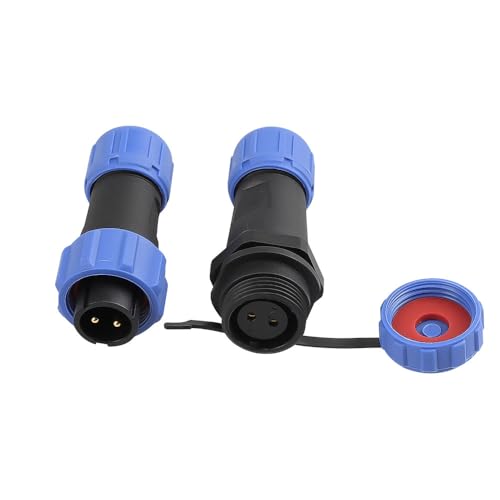 Conector de Aviación SP13 2 Pines Waterproof IP68 miniatura 2