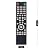 Replacement Remote Control NF033UD Commander fit for Emerson TV LCD HDTV DVD Combo LD190EM2 RLD190EM1 LD190EM1 LD320EM2 RLD190EM2 LD260EM2