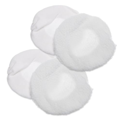 Seesaw - 4Tlg Polierhauben-Set, Polierpad,2x Wolle,2x Mikrofaser,220mm-250mm Polierteller, auswaschbar