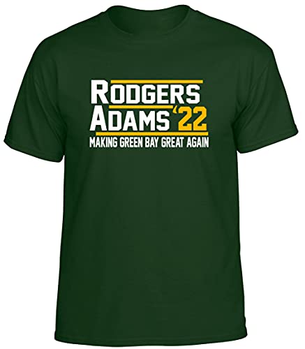 Green Green Bay Rodgers Adams 2022 T-Shirt Adult