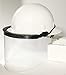 Faceshield Bracket, FullBrim, Blk, Dielctrc