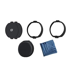 LICHIFIT Magnetische absorbierende Myopie-Brille Abstandsringe Rahmen für PS VR2 Objektiv Anti-Kratz-Schutz Brillenetui Abdeckung Aufbewahrungsbox Kit