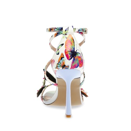 Betsey Johnson Womens Trudie Faux Leather Ankle Strap Heels3