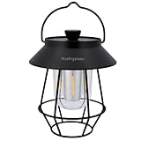 Hoshigarasu ランタン USB充電式 【吊り下げても明るい】LEDランタン 3色切替 (暖色・白色・昼白色) 無段階調光 緊急赤色点滅 電池残量インジケーター付き モバイルバッテリー機能 5000mAh 120時間点灯 防塵防滴 キャンプランタン アウトドア キャンプ 災害時用 緊急時用 非常用 防災備蓄 車載 作業灯 オリジナルロゴステッカー付き