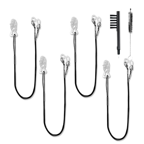 Hearing Aid Clips to Prevent Loss, Lanyard for Seniors, Otoclips for BTE Hearing Aids Anti-Lost Clip