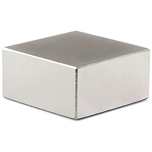 40X40X20Mm Super Strong Neodymium Block Magnet, N52 Permanent Magnet Disc, The World's Strongest And Most Powerful Rare Earth Magnets - One Piece #TOP4