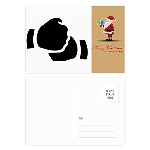 Cartes postales de Noël lot de 20 avec illustration de voeux pour correspondance hivernale