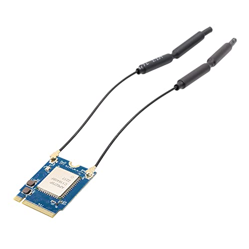 Orange Pi 5 PCIe Wi-Fi6, BT5.0 Module, Support BLE, Wi-Fi, 2T2R 802.11 ax/ac/a/b/g/n Only Compatible with Orange Pi 5 Singble Board Computers