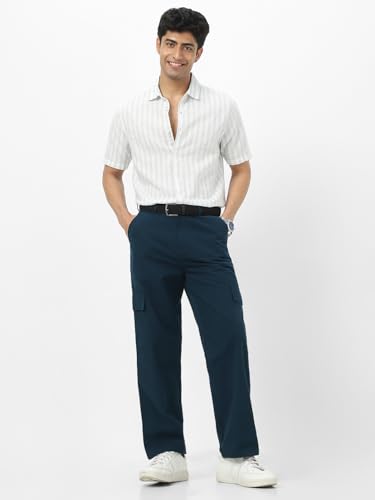 Image of Urbano Fashion Men's Loose Mid Rise Cargo Pant