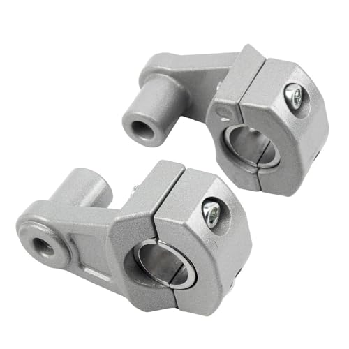 Colliers de serrage guidon moto rehausse en aluminium pour pilotage stable