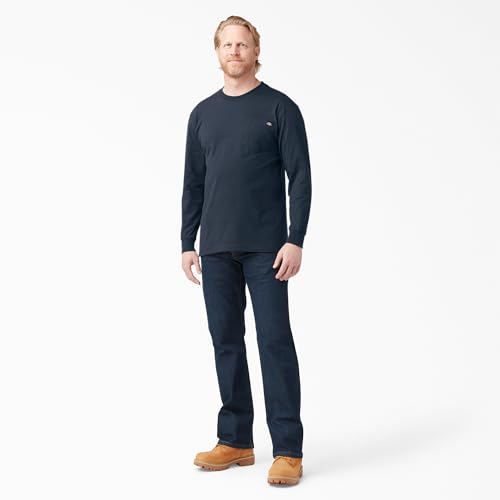 Image of Dickies Men's Big and Tall Long Sleeve Heavyweight Crew Neck